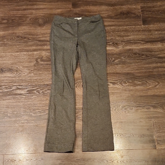 ❤️ WHITE HOUSE BLACK MARKET PONTE KNIT SLIM BOOTCUT TROUSERS / PANTS, 4 (27) - Picture 2 of 5